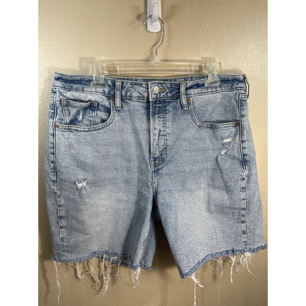 Womens Size 16 Old Navy Denim Cut Off Short
